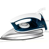 Havells 600 W GHGDIAXB060 Insta Non Coated Sole Plate Dry Iron (Royal Blue)