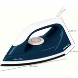 Havells 1000 W GHGDIBUB100 Glace Plus Non Stick Coated Sole Plate Dry Iron (Blue)