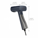 Havells 100 ML Detachable Tank GHGGSDEB110 Falcon HH Garment Steamer 1100 W Dry Run Protection & Overheat Protection Garment Steamer Iron (Blue)