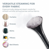 Havells 1.3 L Detachable Tank GHGGSDGU160 Fyber ST Garment Steamer 1600 W Dry Run Protection & Overheat Protection Variable Steam Control Adjustable Pole Height Quick Steam Ready Garment Steamer Iron (Purple)
