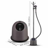 Havells 1.3 L Detachable Tank GHGGSDGU160 Fyber ST Garment Steamer 1600 W Dry Run Protection & Overheat Protection Variable Steam Control Adjustable Pole Height Quick Steam Ready Garment Steamer Iron (Purple)