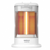 HAVELLS 1050 W Calentar 3 Directional Heat Setting 3 Carbon Heating Tube with Tip Over Switch Protection Carbon Room Heater (White)