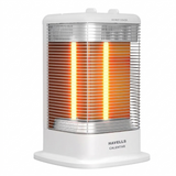 HAVELLS 1050 W Calentar 3 Directional Heat Setting 3 Carbon Heating Tube with Tip Over Switch Protection Carbon Room Heater (White)