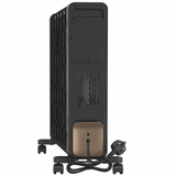 HAVELLS 2900 W Hestio Wave Fins OFR with Fan 3 Heat Setting PTC Multi Directional Heating Oil Filled Room Heater (Black)