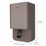 HAVELLS 7.0 L GHWRHNE025 Havells Carina Neo Superior Multi Stage Purification Copper RO+UF Water Purifier (Brown)