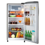 LG 185 L 3 Star Direct Cool Single Door Refrigerator with Smart Inverter Compressor & Smart Connect (GL-D1936YAPZ, Shiny Steel, 2026 Model)