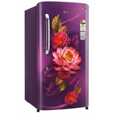LG 210 L 3 Star Direct Cool Single Door Refrigerator (GLD2236YARS.DRSZEBN, Smart Inverter Compressor, Fast Ice Making, Red Waterlily, 2026 Model)