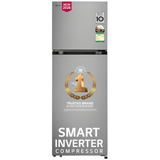 LG 251 L 1 Star Frost Free Double Door Refrigerator with Smart Inverter Compressor, Smart Connect & Multi-Air Flow (2026 Model, GLT2516WWPZ, Shiny Steel)