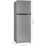 LG 276 L 1 Star Frost Free Double Door Refrigerator with Smart Inverter Compressor, Multi Air Flow & Auto Smart Connect (GLT2816WXDS, Dazzle Steel, 2026 Model)