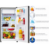 Lloyd 92 L 1 Star Direct Cool Single Door Refrigerator with Dedicated Freezer Section (GLDE111NMGCF, Toughened Glass, Stabilizer Free Operation, Metallic Grey, 2026 Model)