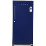 Lloyd 175 L 1 Star Direct Cool Single Door Refrigerator (GLDG191ABBCF, Icecool Series, Blink Blue, Fixed Speed Compressor, Toughened Glass Shelves)