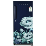 Lloyd 175 L 1 Star Direct Cool Single Door Refrigerator with Toughened Glass Shelves & Honeycomb Crisper (2026 Model, GLDG191AEBCF, Eden Escape Blue)