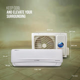 Lloyd 2.0 Ton 3 Star Inverter Split AC (6-in-1 Convertible, 100% Copper Condenser, 6-in-1 Turbo Cool, Clean Filter Indication, 2026 Model, GLS24I3GGCSR, White)