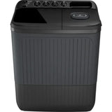 Lloyd 7.0 Kg GLWS705ARDVG 5 Star Elante Pluss Cutting-Edge Advance Technology with Shock Proof Semi Automatic Top Loading Washing Machine (2024 Model, Black Grey)