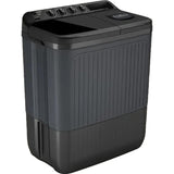 Lloyd 7.0 Kg GLWS705ARDVG 5 Star Elante Pluss Cutting-Edge Advance Technology with Shock Proof Semi Automatic Top Loading Washing Machine (2024 Model, Black Grey)