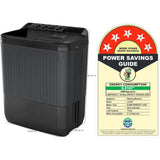 Lloyd 7.0 Kg GLWS705ARDVG 5 Star Elante Pluss Cutting-Edge Advance Technology with Shock Proof Semi Automatic Top Loading Washing Machine (2024 Model, Black Grey)