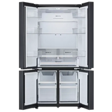 LG 610.0 L GV-B25FFGMB.ABMQEBN 3 Star Tempered Glass Fresh Converter+ LG ThinQ™ Smart Diagnosis™ with DoorCooling+ Wi-Fi Convertible Smart Inverter Compressor Frost Free French Door Side-By-Side Refrigerator (2026 Model, Black Glass)