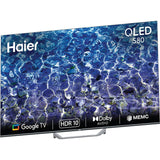 Haier S80FUX Series 4K Ultra HD Dolby Audio & Gaming 120 Hz with Google Assistant & Atmos HDR10 Smart Remote Control Smart QLED LED Google TV (2025 Edition, Black)