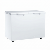 Haier 320.0 L HFC-320DPW4 4 Star 5 Side Freezing Heavy Compressor Inside Metal Liner with High PUF Thickness Convertible Frost Free Double Door Hard Top Deep Freezer (2026 Model, White)