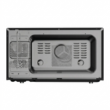 Haier 28.0 L HIL2801DBSJ Dual Heating Element with Jog Wheel & Push Button Stainless Steel Cavity Convection Microwave Oven (Black)