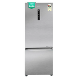 Haier 445 Litres 1-Star Frost Free Double Door Bottom Mount Convertible Refrigerator with Triple Inverter Technology (HRB-4951BISA-P, Inox Steel, 2026 Model)