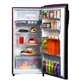 Haier 185 L 1 Star Direct Cool Single Door Refrigerator Red Anemone (HRD-2061SRAA-N)