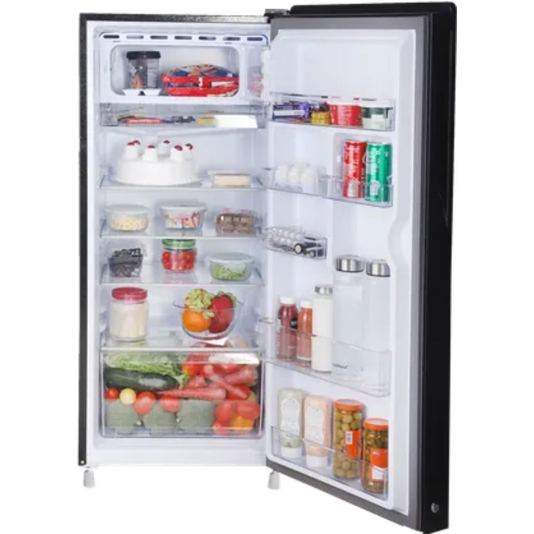 Haier 185.0 L HRD-2062CHG-N 2 Star Direct Cool Single Door Refrigerator (2023 Model, Holy Leaf Glass)