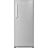 Haier 190 L 2 Star Direct-Cool Single Door Refrigerator (HRD-2112BBSA-N, Toughened Glass Shelves, Brushline Silver, 2026 Model)