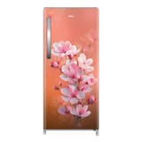 Haier 190 L 2 Star Direct Cool Single Door Refrigerator (HRD-2112CSSA-N, Saffron Sienna, 2026 Model, Toughened Glass Shelves)