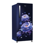 Haier 190 L 3 Star Direct Cool Single Door Refrigerator (HRD-2113CMBA-N, Marine Blossom, Toughened Glass Shelves)