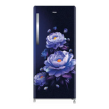Haier 190 L 3 Star Direct Cool Single Door Refrigerator (HRD-2113CMBA-N, Marine Blossom, Toughened Glass Shelves)