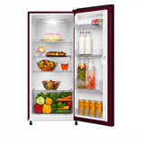 Haier 190 L 3 Star Direct Cool Single Door Refrigerator (HRD-2113CRHA-N, Red Hilton, 2026 Model, Toughened Glass Shelves)