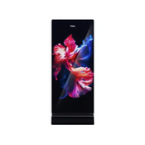 Haier 190 L 3 Star Inverter Direct Cool Single Door Refrigerator with Base Stand Drawer (HRD-2113PWGA-N, Wave Glass)