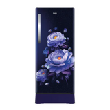 Haier 190L 5 Star Direct Cool Single Door Refrigerator with Base Drawer (Marine Blossom, HRD-2115PMBA-N, 2026 Model)