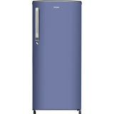 Haier 205.0 L HRD-2263BRB-N 3 Star Direct Cool Single Door Refrigerator (2023 Model, Radish Blue)