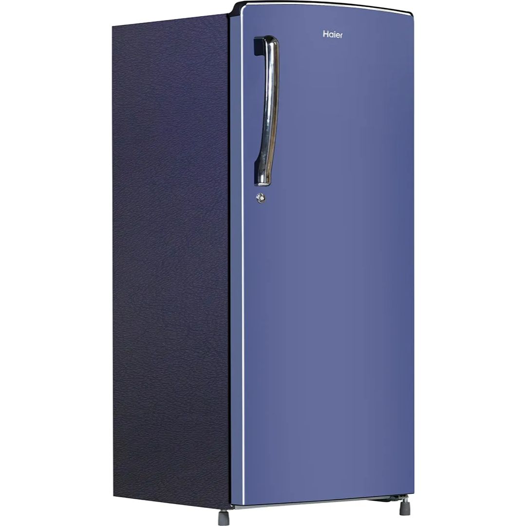 Haier 205.0 L HRD-2263BRB-N 3 Star Direct Cool Single Door Refrigerator (2023 Model, Radish Blue)