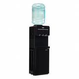 Haier 3.35 L HWD-3BPFMR 3 Taps (Hot, Cold, Normal) Anti-Rodent Floor Mounted Water Dispenser (Black)