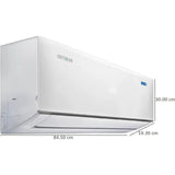 BlueStar 1.50 T IC518DNU 5 Star Turbo Cool Comfort Sleep Copper Condenser 5-in-1 Convertible Inverter Split Air Conditioner (White)
