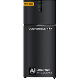 Whirlpool 411.0 L IF INV CNV 455 Gravity Black(2S)-Y 22436 2 Star with Toughened Glass with Stabilizer Free Operation Convertible Inverter Compressor Frost Free Double Door Refrigerator (2026 Model, Gravity Black)