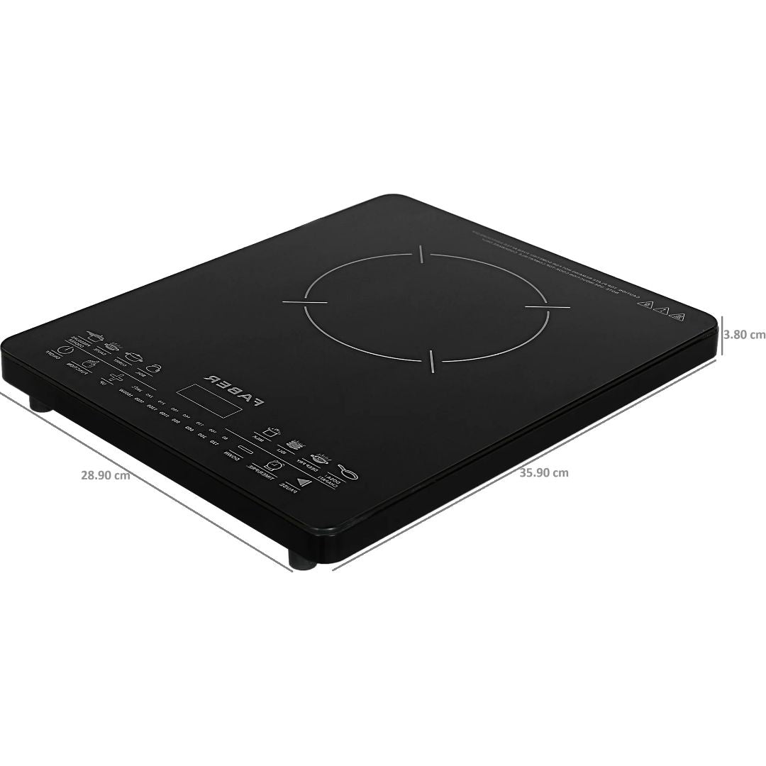 Franke Faber FIS Remo BK 1800W Touch Panel Induction Cooktop
