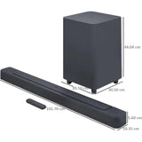 JBL 590 W JBLBAR500PROBLKIN 5.1 Channel Dolby Atmos 500 Pro Bluetooth Sound Bar with Remote Soundbar Speaker (Black)