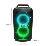 JBL JBLPARTYBOX520IN PartyBox 520 Wireless Bluetooth Party Speaker (400W RMS, AI Sound Boost, 15 Hours Playtime, Replaceable Battery, Auracast Multi-Speaker, IPX4 Splashproof, Black)