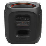 JBL JBLPBENCOREESS2IN PartyBox Encore Essential 2 (2025 Launch), 100W Wireless Bluetooth Party Speaker with AI Sound Boost, Dynamic Light Show, Up to 15 Hours Playtime, Auracast, Mic & Guitar Input (Black)