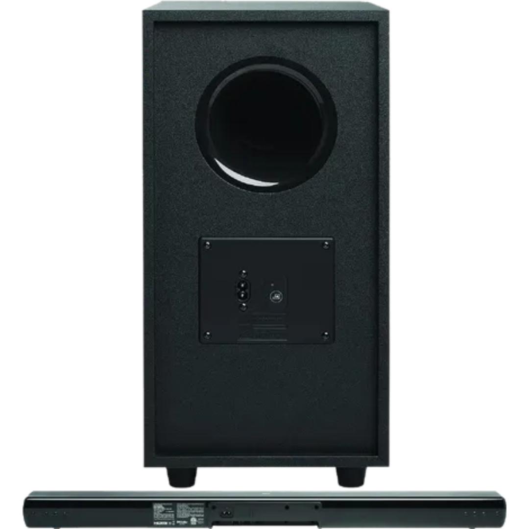 JBL 380 W JBLSB190BLKIN 2.1 Channel Cinema SB190, Dolby Atmos Sound Wireless Subwoofer with Remote for Extra Deep Bass Bluetooth Soundbar Speaker (Black)