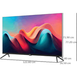 Haier 139.7 Centimeter (55) LE55K800UGT 4K Ultra HD Google Assistant Smart Google LED TV (Black)