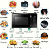 Samsung 28.0 L MC28A5013AK/TL Curd Making Ceramic Enamel Cavity Convection & Grill Microwave Oven (Black)