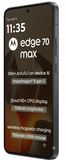 Motorola EDGE 70 MAX 5G 17.27 Centimeter (6.80) Dual Rear Camera 50MP Sony - LYTIA™ 710 Sensor + 8MP Ultrawide Angle & 32 MP Front Camera 144Hz 2K (Quad HD+) Extreme AMOLED Display Qualcomm® Snapdragon® 8 Gen 5 Octa Core Processor Smartphones Mobile