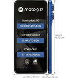 Motorola G37 4G 16.94 Centimeter (6.66) Dual Rear Camera 50MP Quad Pixel Rear Camera & 8 MP Front Camera 120Hz HD+ LCD Display MediaTek Dimensity 6400 (6 nm) Octa Core Processor Smartphones Mobile