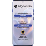 Motorola EDGE 60 PRO 5G 17.02 Centimeter (6.7) Triple Camera 50MP + 50MP  + 10MP & 50 MP Front Camera 120Hz Super HD+ 1.5K pOLED Quad Curved Display MediaTek Dimensity 8350 Extreme Octa Core Processor Smartphones Mobile