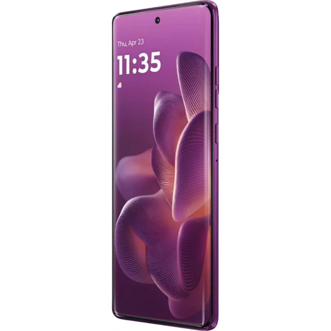 Motorola EDGE 60 PRO 5G 17.02 Centimeter (6.7) Triple Camera 50MP + 50MP  + 10MP & 50 MP Front Camera 120Hz Super HD+ 1.5K pOLED Quad Curved Display MediaTek Dimensity 8350 Extreme Octa Core Processor Smartphones Mobile